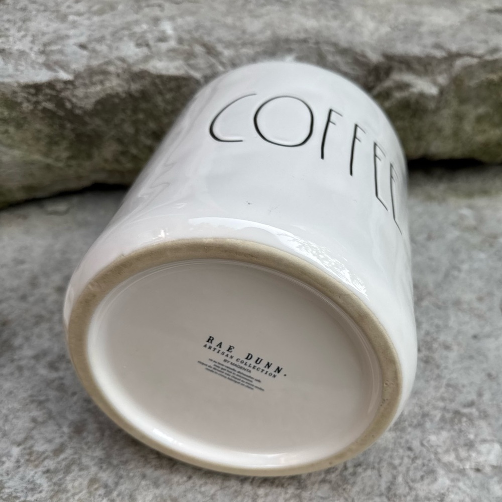 Rae Dunn COFFEE Large Letter 2018 Canister - Picture 5 of 5